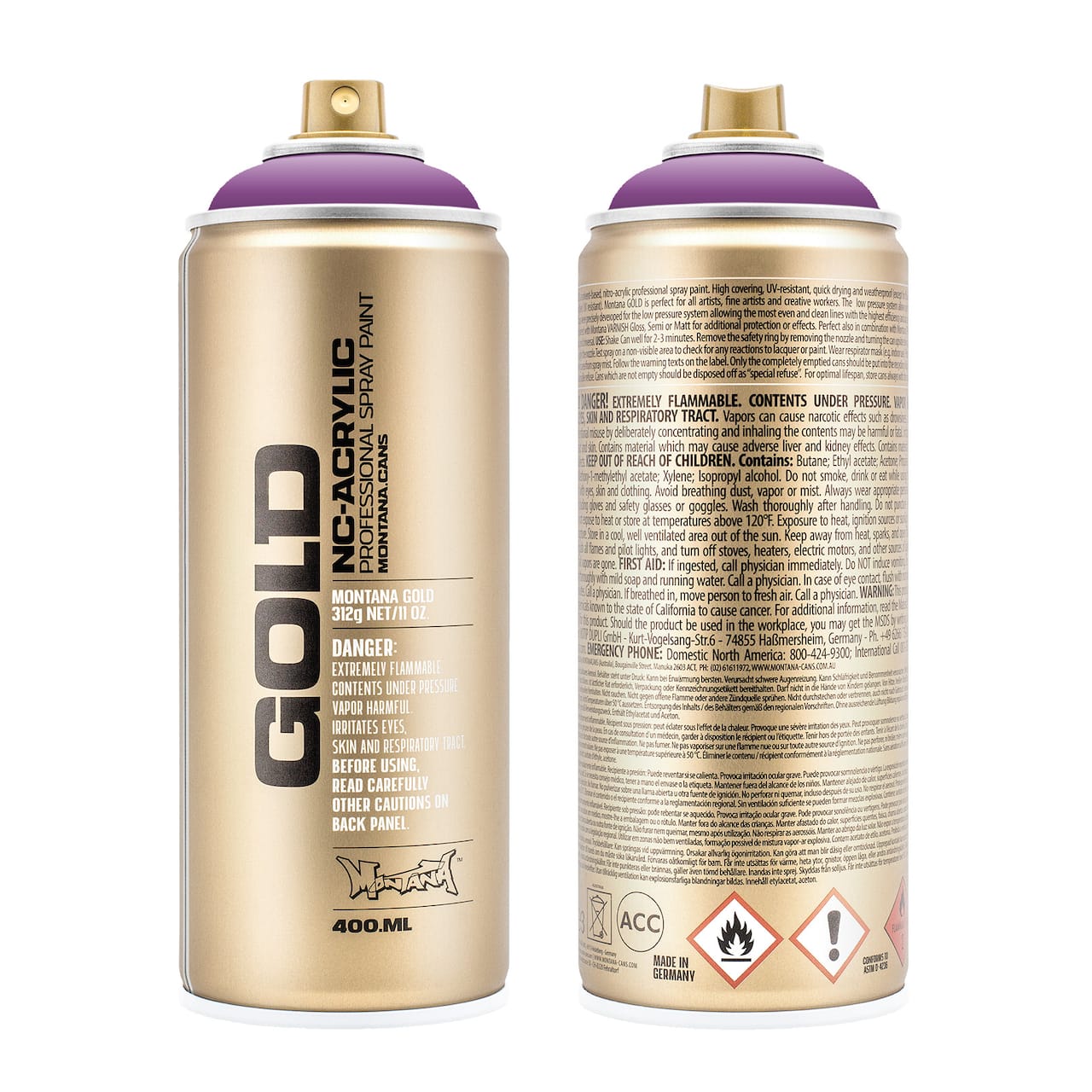 Montana™ Gold Acrylic Professional Spray Paint